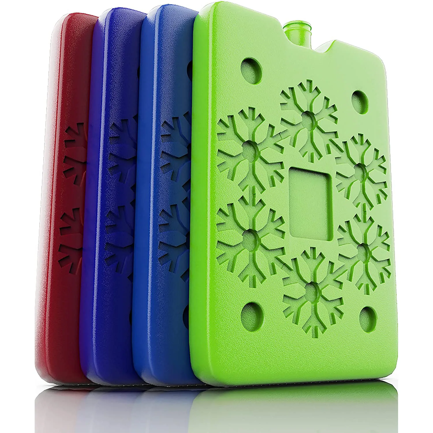 Ice Pack Reusable Freezer Cooler Ice Blocks Fun and Colorful Cooler Bag Leakproof Wine Cooler Home Party Bar Picnic Use