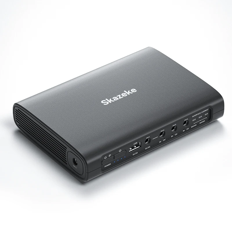 

Оптовая продажа, 27000 мАч, 100 Втч, резервная батарея бесперебойного питания, источник питания переменного и постоянного тока, мини-питание для Wi-Fi маршрутизатора