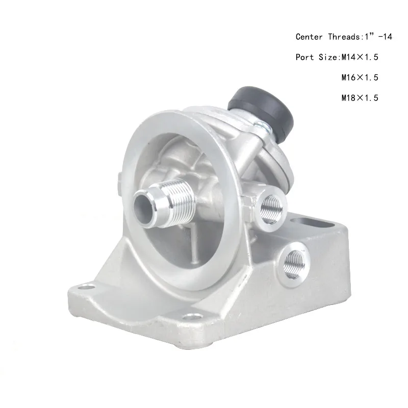 1PCS aluminum fuel filter high quality diesel fuel filter seat for Mann filter head PL420