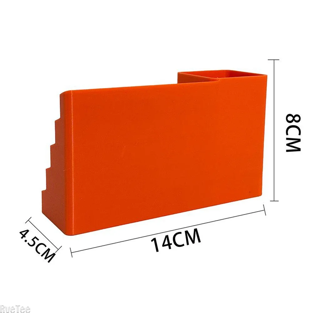 Exquisite PETG Screwdriver Head Storage Box with Hole Plate Support Craftsmanship Screwdriver Case for Tool Organization