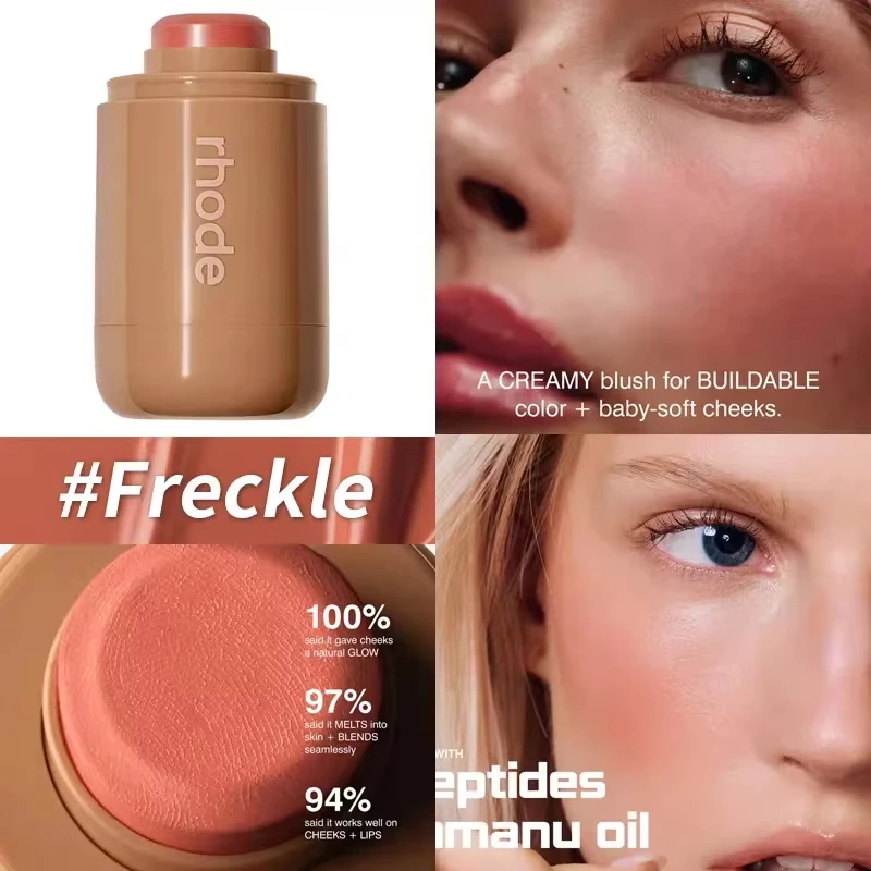 Rhode Skin Spring Lipgloss Lippenbalsam Glättender Lippenstift Langanhaltend Pflegend Tägliche Pflege für Frauen Make-up Feuchtigkeitsspender Rouge für Mädchen
