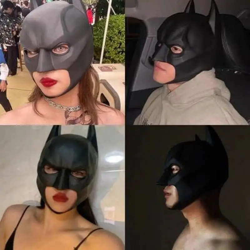 Man Bat Mask Superhero, The Dark Knight Rise Adult Men & #39s Bat Mask Costume Props