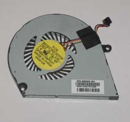 New Original Laptop CPU Cooling Fan for HP ENVY4 ENVY6 Envy TouchSmart Ultrabook 4-1000 6-1000 6-1010us 6-1110us