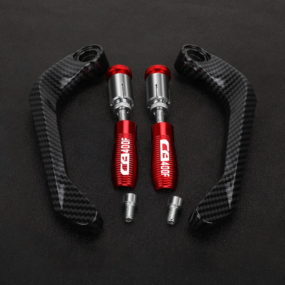 

FOR HONDA CB400F CB 400F CBF400 ALL YEARS Motorcycle Aluminum Handlebar Brake Clutch Lever Hand Guard Protector Handguard