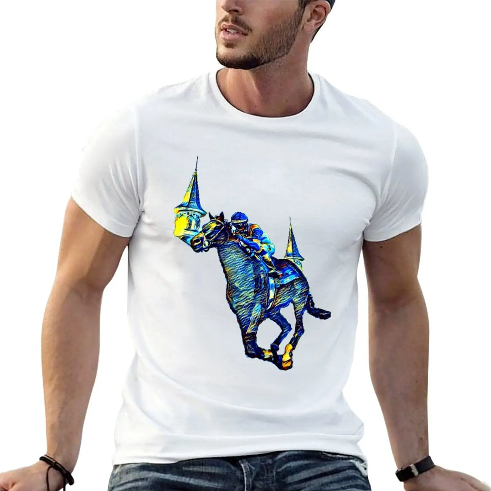 

t casual t funny shirts white man man T-Shirt shirt shirts Kentucky almost man pack time! Derby for t It’s