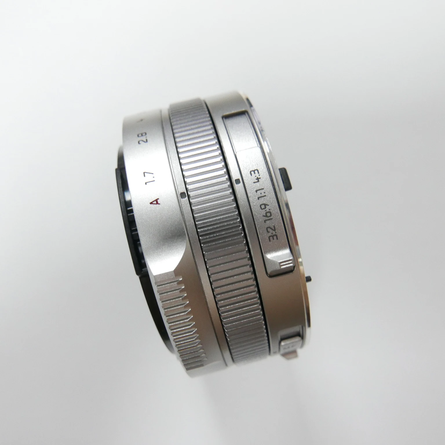 For Leica D-LUX7 Silver Front Cover Lens Zoom Ring Repair Part New