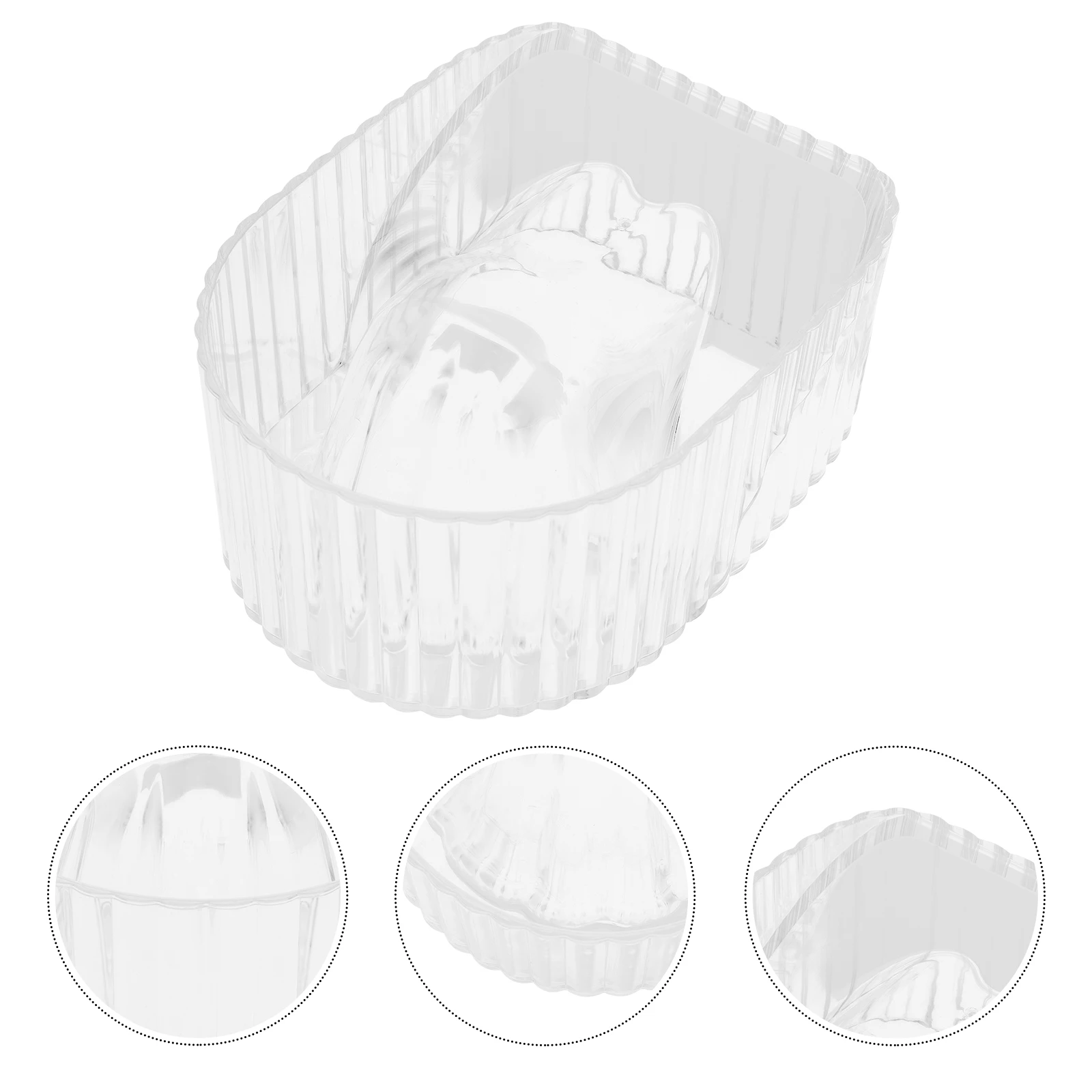 Bol de trempage de manucure en acrylique, outil de Spa pour l'élimination des ongles, pour Salon de maison, bol de soins des mains doux, pointes de vernis à tremper