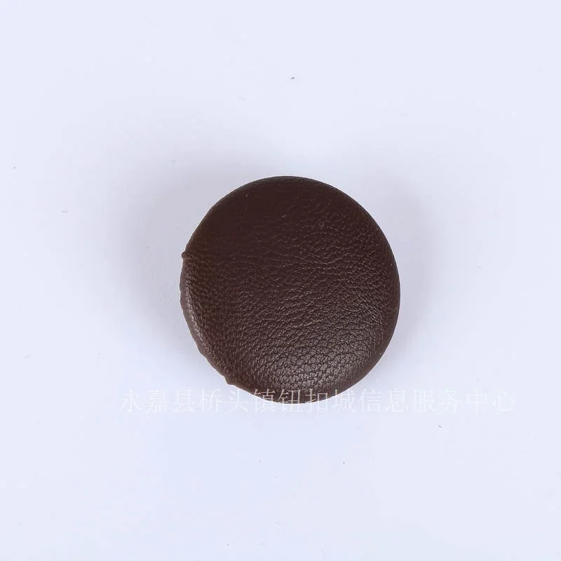 13mm-34mm High-end Sweaters Leather Coats Coats Sofa Buttons Black Brown Cloth Decorative Buttons 50pcs/bag