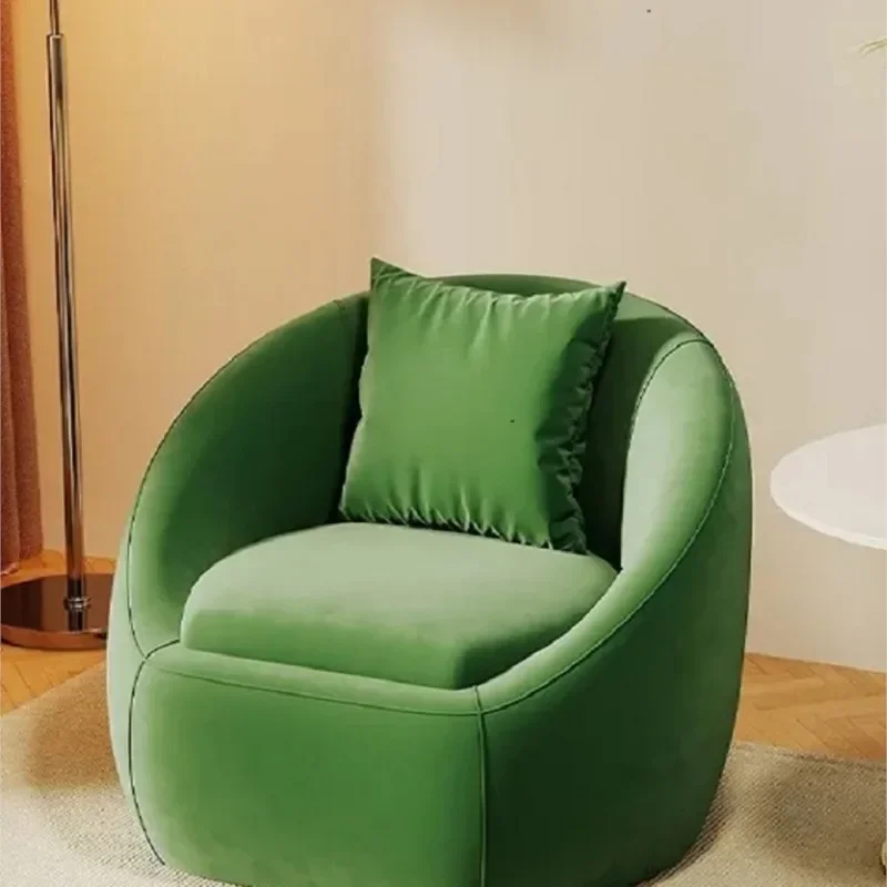 

z Nordic Modern Light Luxury Creative Single Small Sofa Lazy Balcony Designer Sofa Chair Negotiation Reception Office Simple So