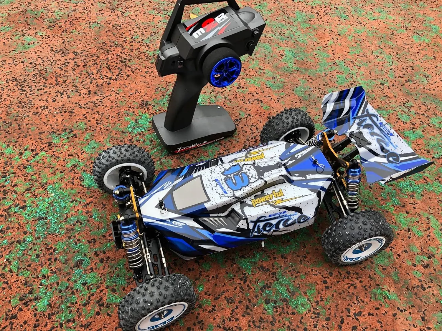 Large Sandy Speed Car Alloy remote control Off Road, Super High Speed 75km/h, Brushless Motor Professional 1:12 Racing model