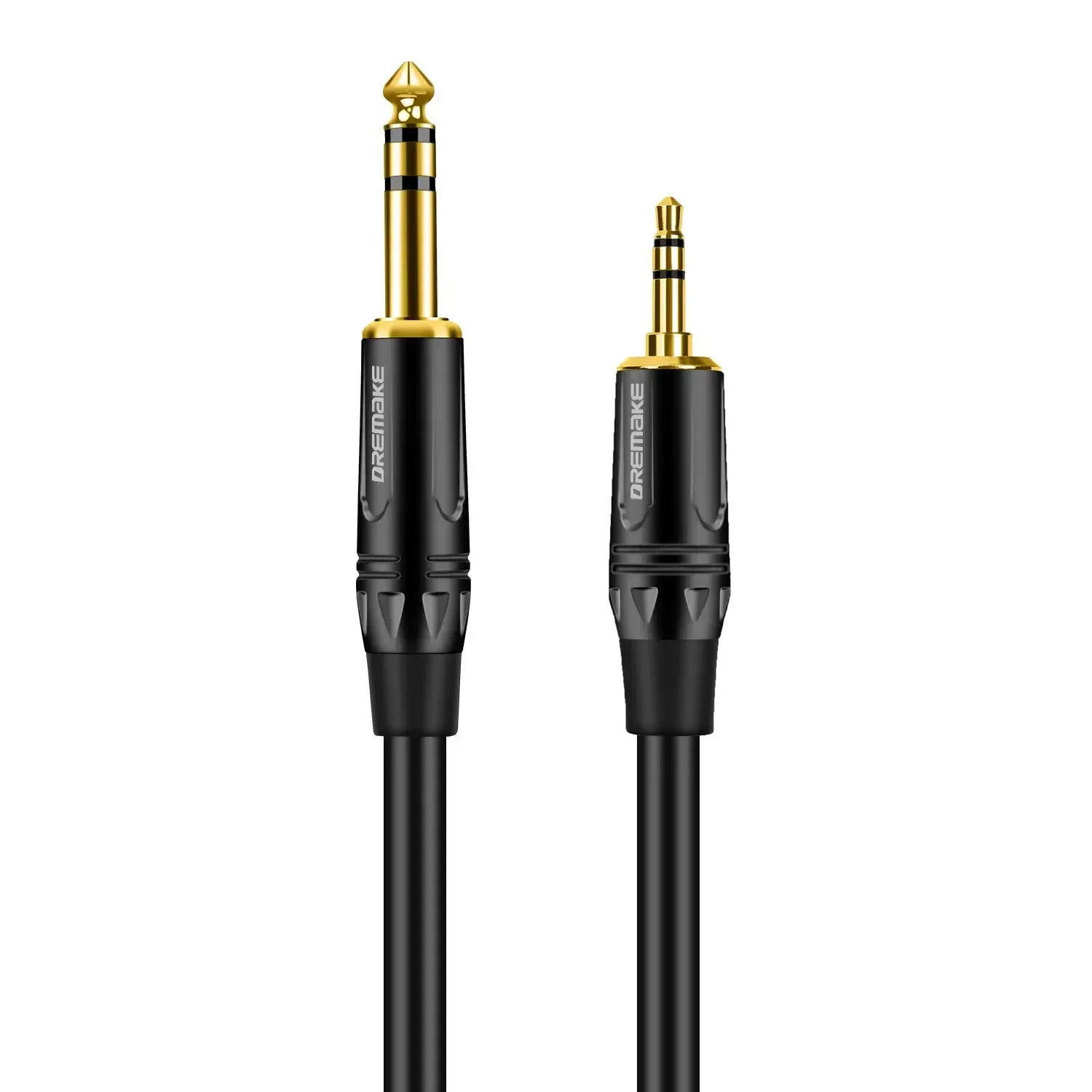 3.5mm To 6.35mm Adapter Audio Cable Male To Male  for Amplifier,MP3/MP4 Player, Smartphones 1/8 Inch To 1/4 Inch Jack