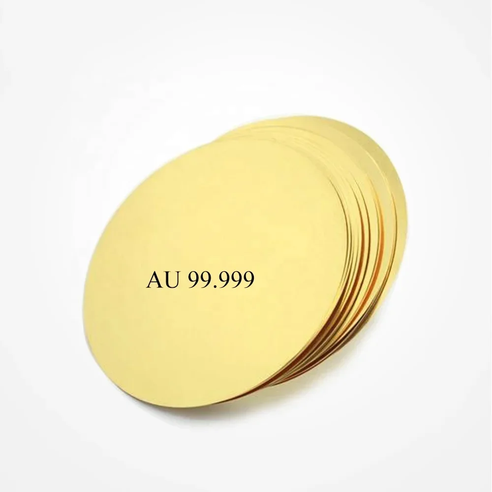 99,99% Платина/Палладия/Золотая мишень/диск