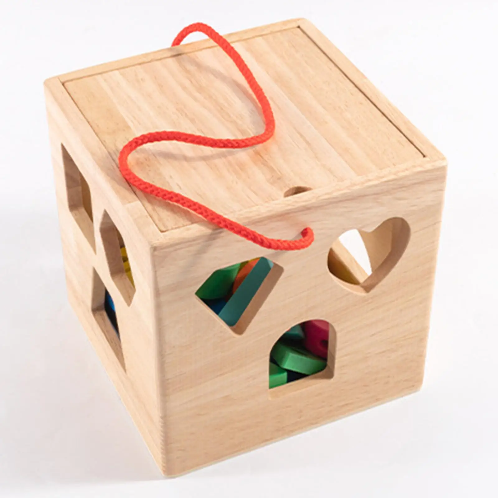 Kids Shape Sorter Toy Activity Cube Toy for Kids Preschool Age 2+ Years Old