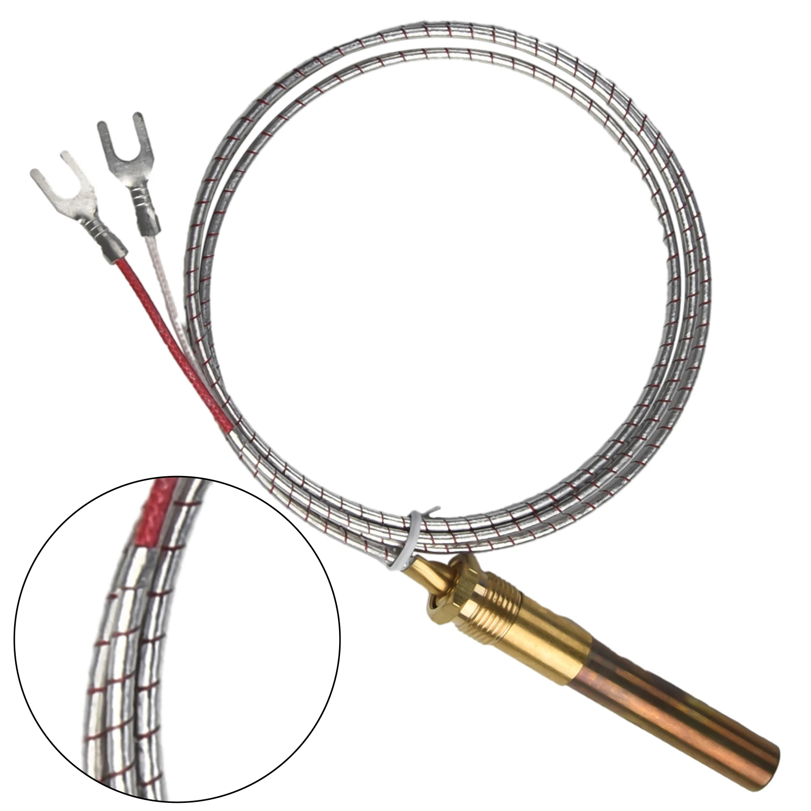 Propane Fireplace Heater Thermopile Sensor Generator Thermocouple Reliable Performance Construction Propane Fireplace