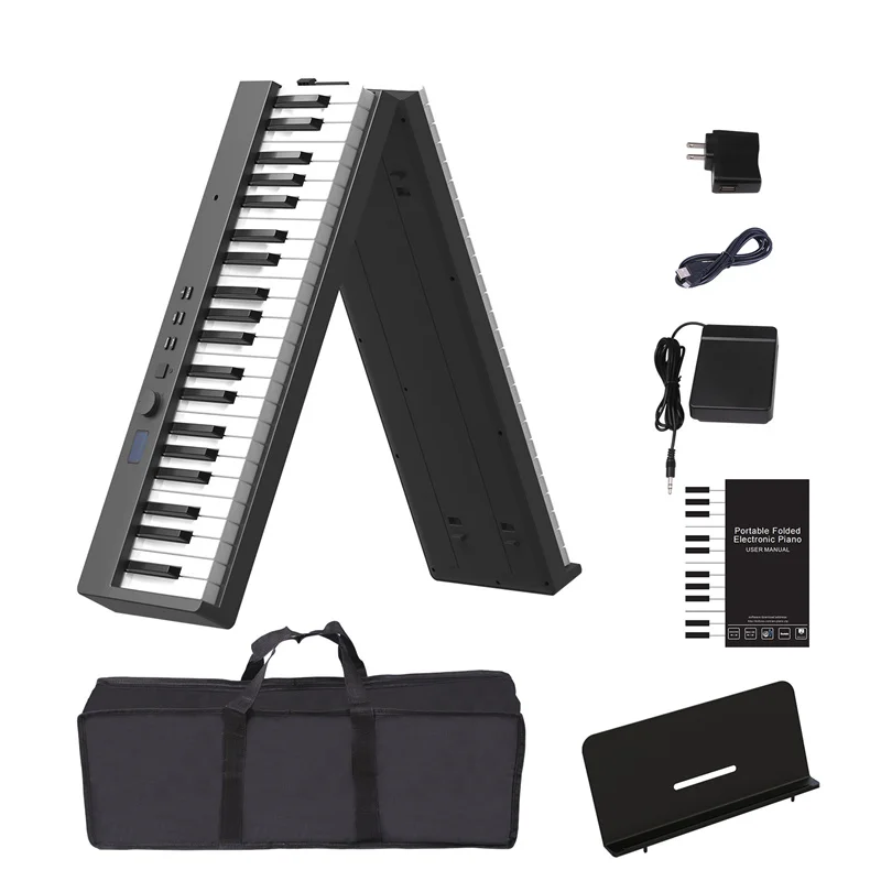 

Instruments Foldable Electronic Keyboard Folding Piano Digital Piano 88 Key Hammer Action