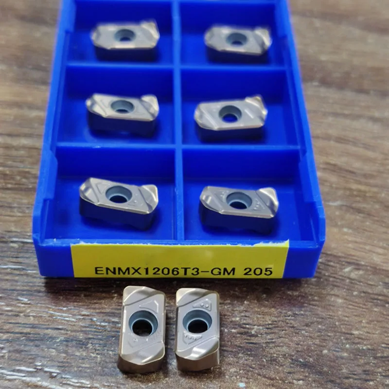 ENMX1206T3-GM 205 ENMX1206T3 GM 205  Carbide Inserts Turning Tools Lathe CNC Cutter Blade Process Stainless steel