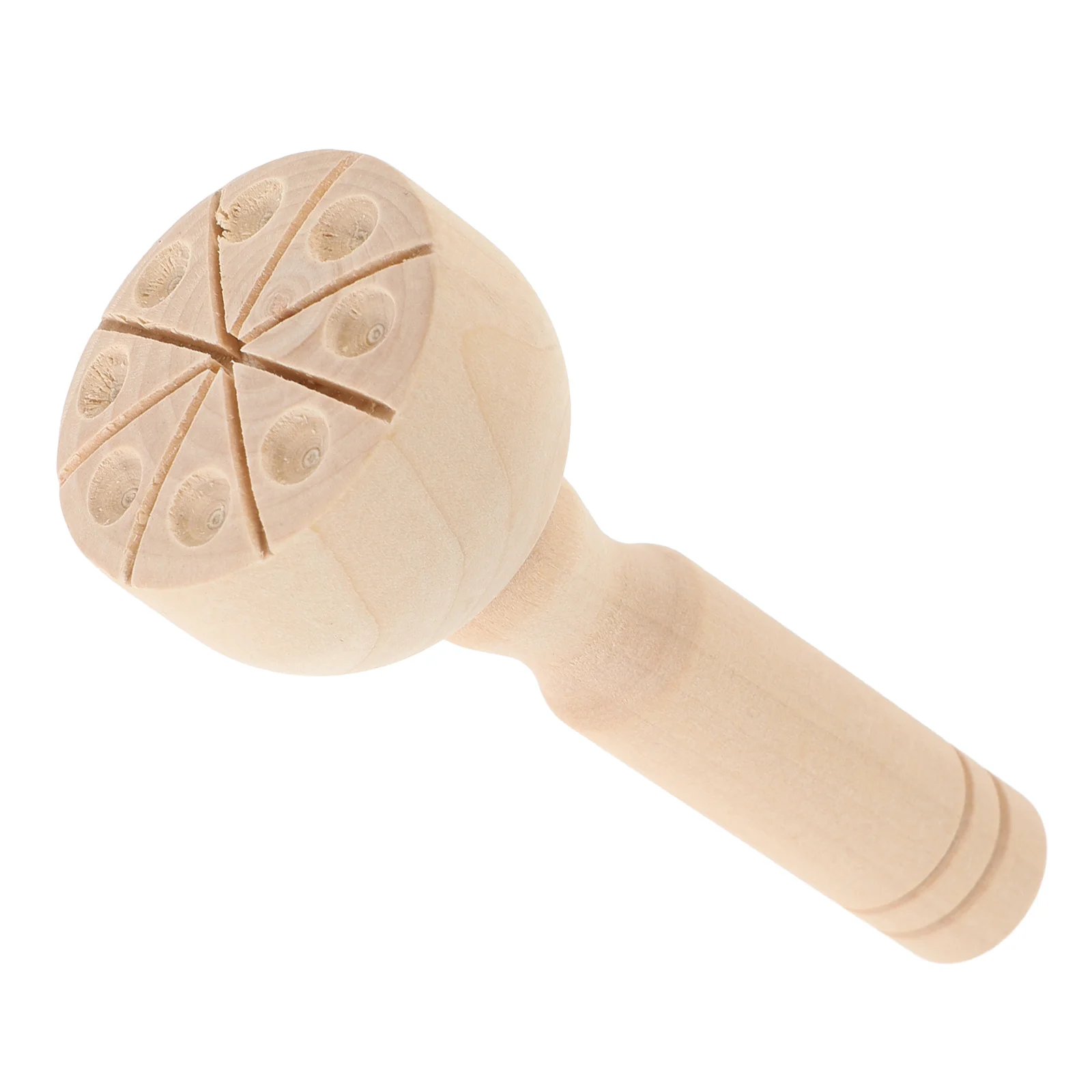 Wooden Clay Stamp Set Pottery Tools for Kids and Clay Crafting Durable Wooden Handle Stamps Pattern Kit