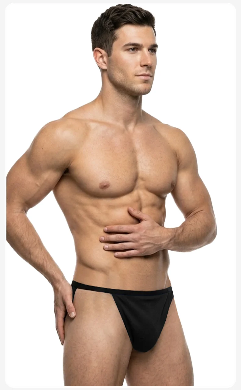 3 unidades de ropa interior de algodón estilo japonés para hombre, calzoncillos deportivos transpirables y cómodos, sin bolsa, tanga sexy para hombre, prenda íntima.
