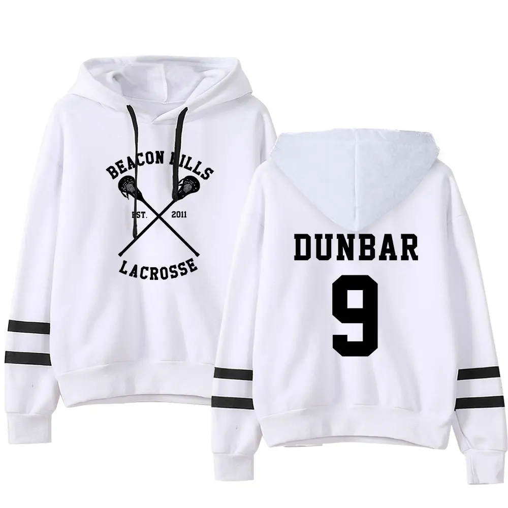 Sweats à capuche College DUNBAR 9 pour hommes et femmes, sweat-shirt, preppy, streetwear, vêtements fantaisie, style décontracté, loup adolescent, automne, hiver, vacances, Y