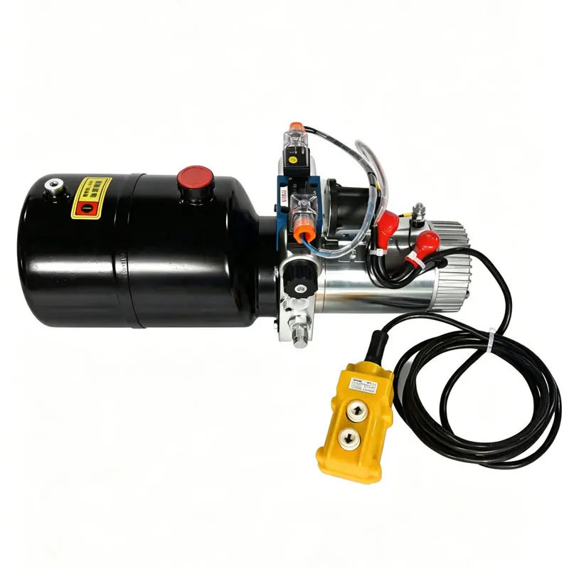 Two-way Single-circuit Hydraulic Power Unit 800W 12V/24V/48V; Compact Lift Platform-compatible Power Unit Made In China