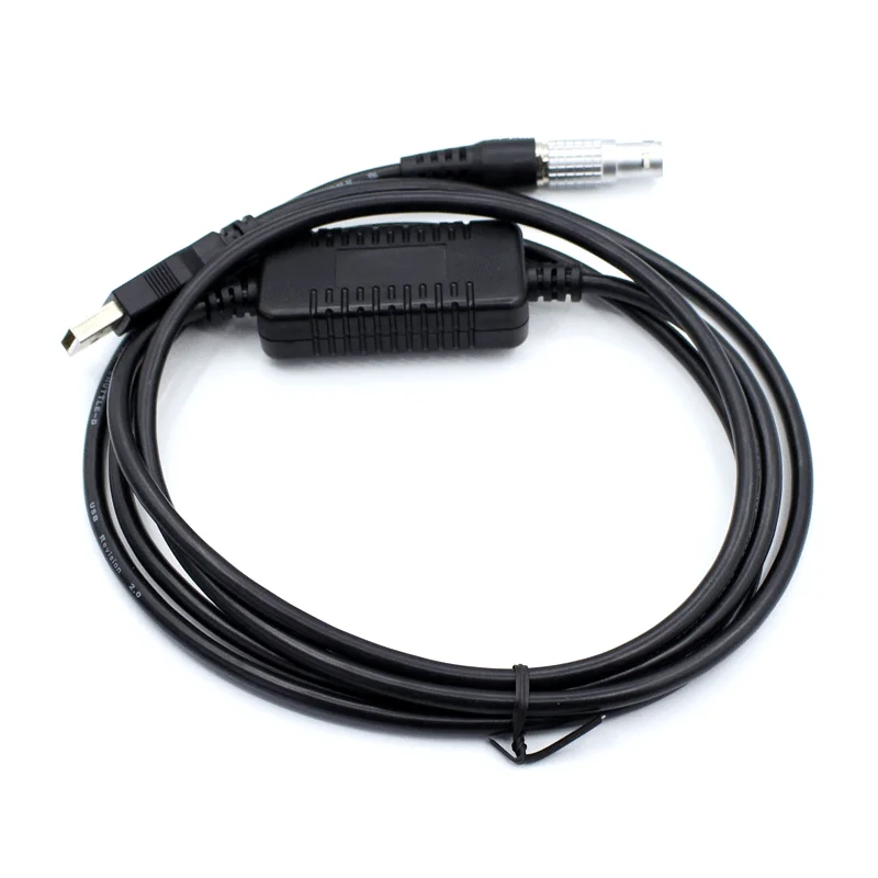 Novo 1.8m GEV195 (734755) Cabo de dados USB para GPS GX1200, GRX1200 GPS topografia instrumentos cabo 8 pinos para Lei ca GPS