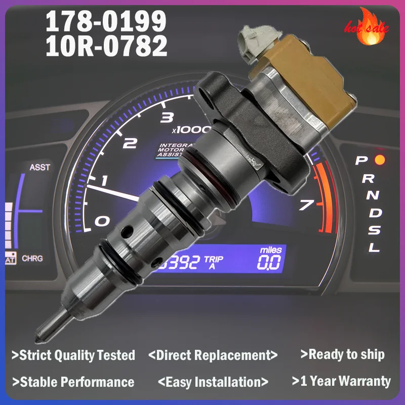 178-0199 High Quality Diesel Fuel Injector 10R-0782 10R-9237 For Caterpillar CAT Engine 3126B 3126E 3126 Excavator 322C 325C