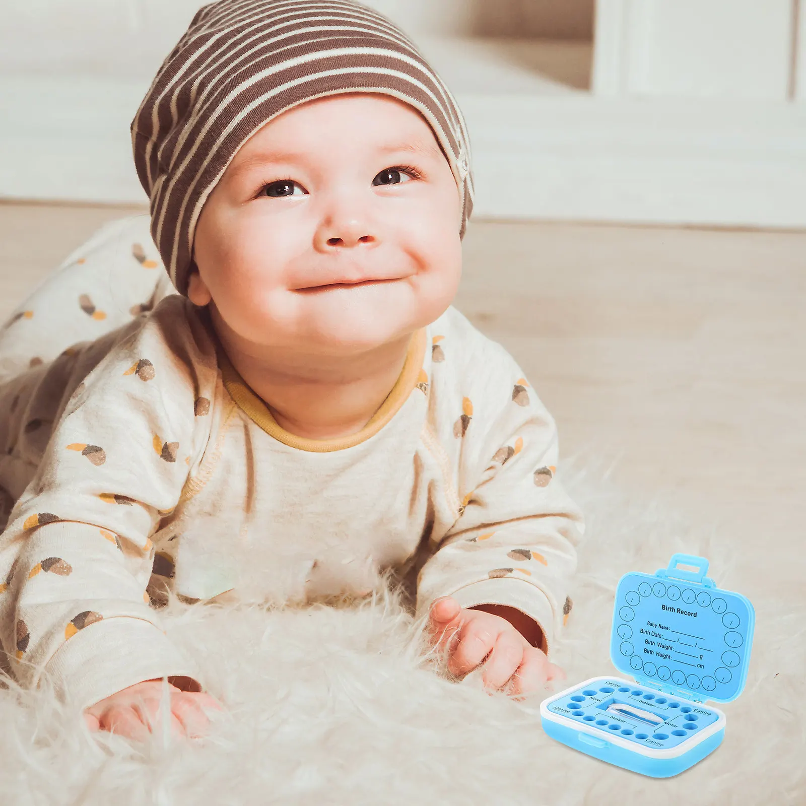 tooth-keepsake-box-for-baby-teeth-and-fetal-hair-lightweight-compact-design-with-individual-slots-for-organized-memory