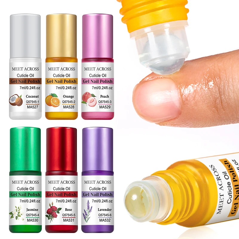 يجتمع عبر 7 مللي زيت تغذية الأظافر القلم علاج الأظافر إصلاح البشرة النفط منع Agnail طلاء الأظافر تغذي الجلد علاج مانيكير
