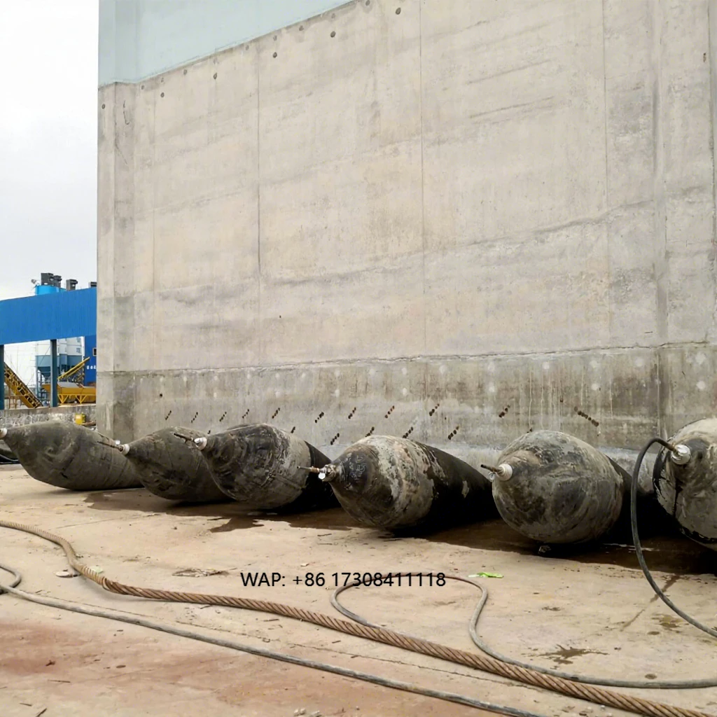 Heavy Lifting Underwater Flotation Salvage Tube Rescue Marine Floating and Lifting Rubber Airbag Rollers