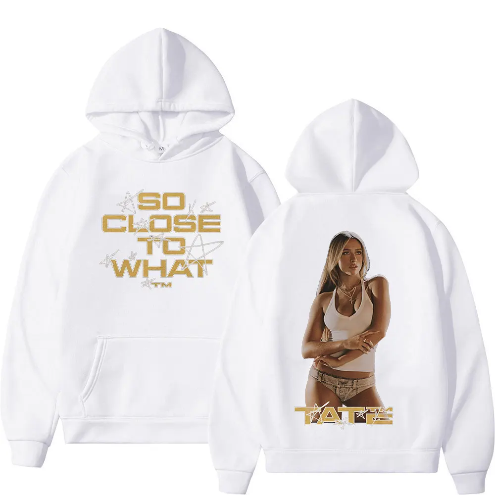 تيت ماكراي قريب جدا ما 2025 ألبوم هوديس الرجال النساء الملابس موضة Harajuku قمصان سويت شيرت بقلنسوة المتضخم هوديي الخريف