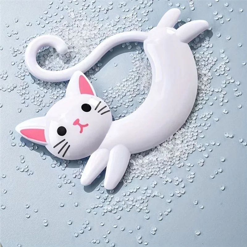 

ABSE-Настенная вешалка для полотенец в форме кошки, милая вешалка для полотенец без перфорации, вешалка для полотенец с героями мультфильмов за дверью