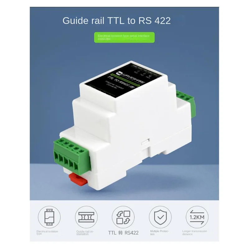 A29F-Waveshare Guide industriel TTL vers RS422 Module isolé électrique TTL vers RS422 convertisseur de Port série avec Isolation