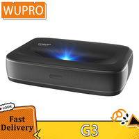 WUPRO G3 Mini UST Laser Projector, Android TV & Google TV, 600 ANSI, Native 1080P, Auto Focus & Auto Keystone For Home Cinema