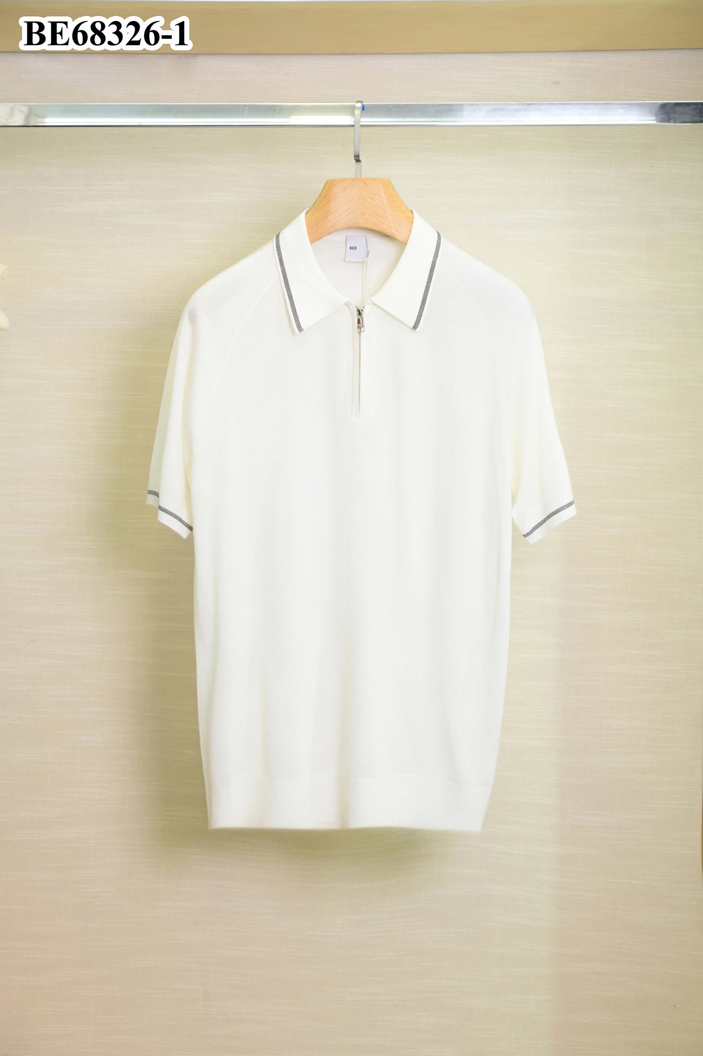 BLSK CPRT polo Shirt Silk men 2026 New Fashion embroidery elastic short sleeve thin breathable quality knitted big size M-4XL
