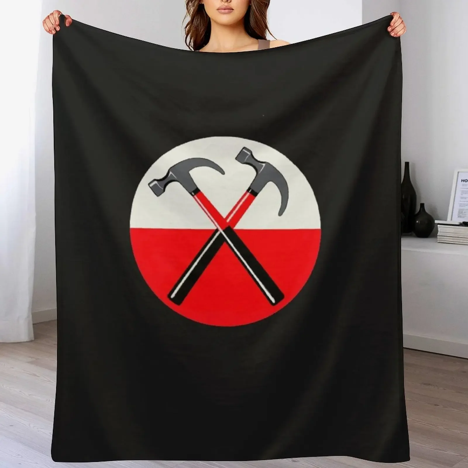 The Wall Hammers Throw Blanket