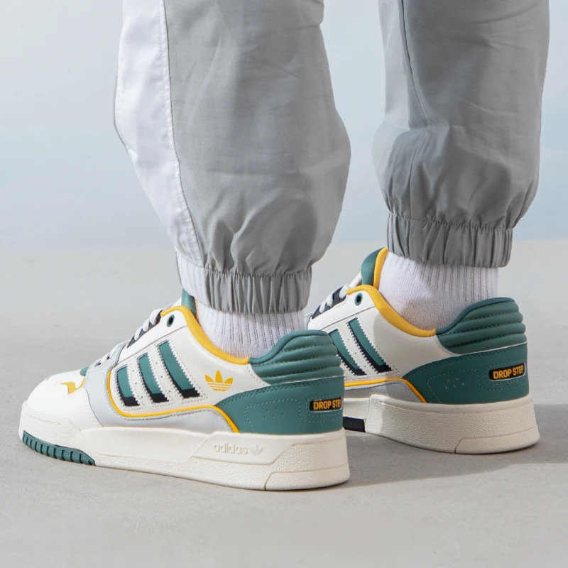adidas gazelle silver green womens adidas Originals Drop Step Mens main image 1