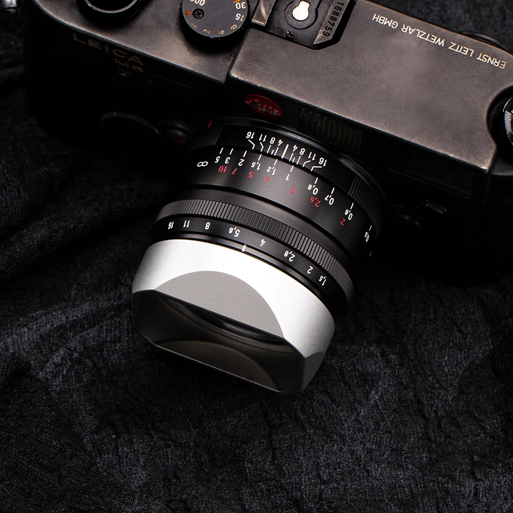 

Metal Lens Hood with Cap for Voigtlander NOKTON Vintage Line 35mm F1.5 TYPE I II Lens Hood Lens Shade LH-12 Replaces