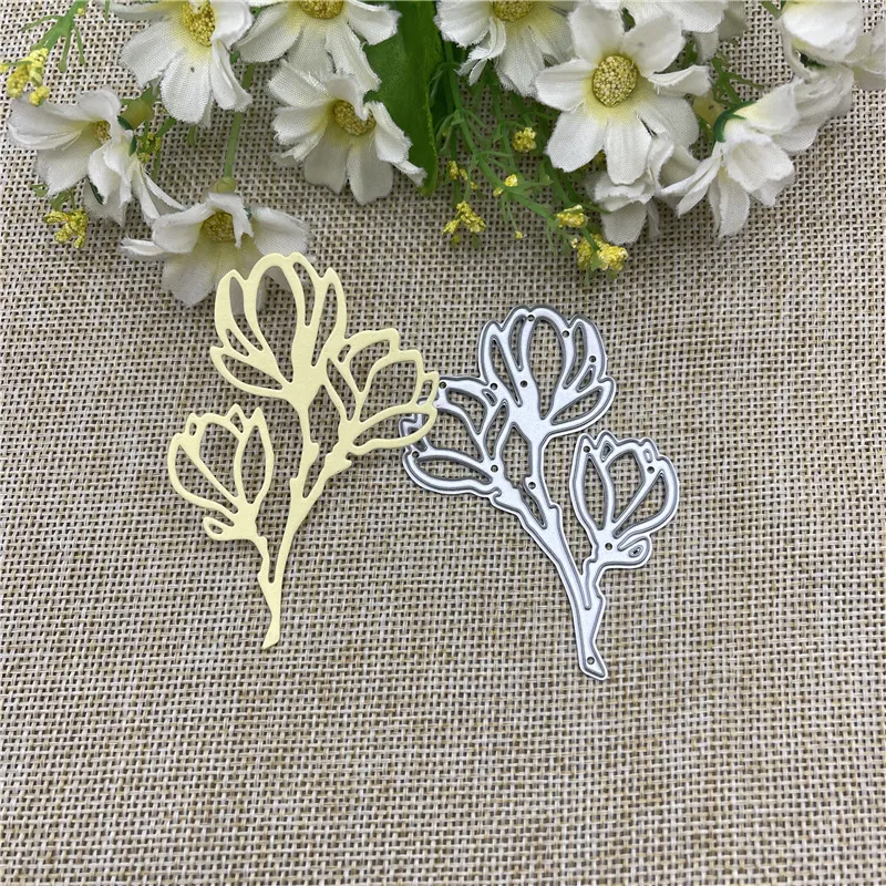 Flowers Lace background Metal Cutting Dies Stencils For DIY Scrapbooking Decorative Embossing Handcraft Template