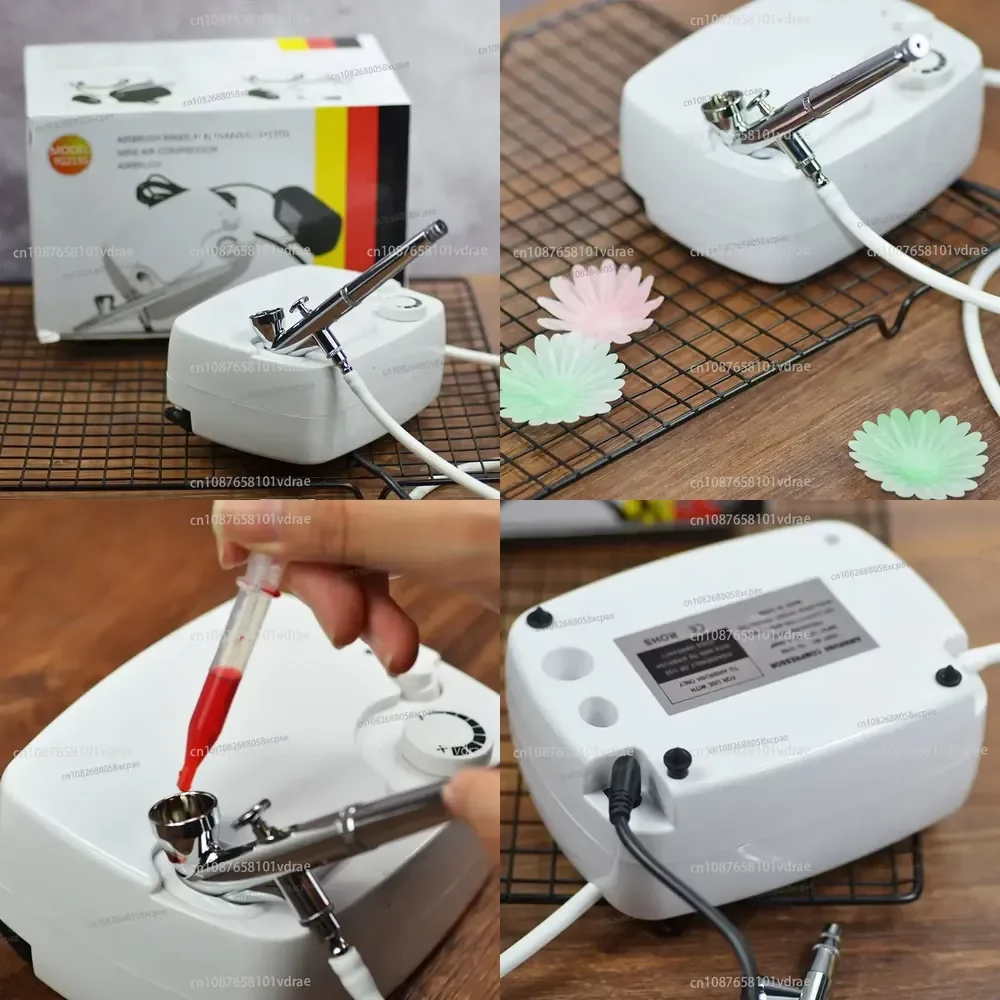 Liquid Pigment Air Spray Gun Fondant Cake Frosting Biscuits Liquid Pigment Coloring Machine Baking Tools