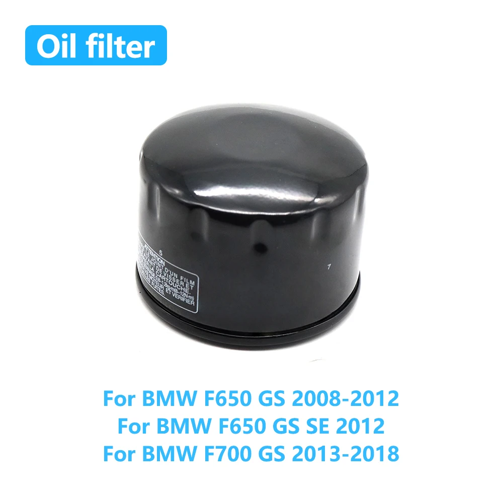 

Motorcycle Accessories Oil Filter High Performance For BMW F650GS 2008-2012 F700GS 2013-2018 F700 F650 GS SE 2012
