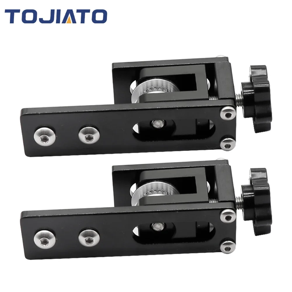 Tojiato Upgrade 2020 X Axis V-Slot Profile Synchronous Belt Stretch Straighten Tensioner For Ender 3 CR-10 DIY 3D Printer Parts