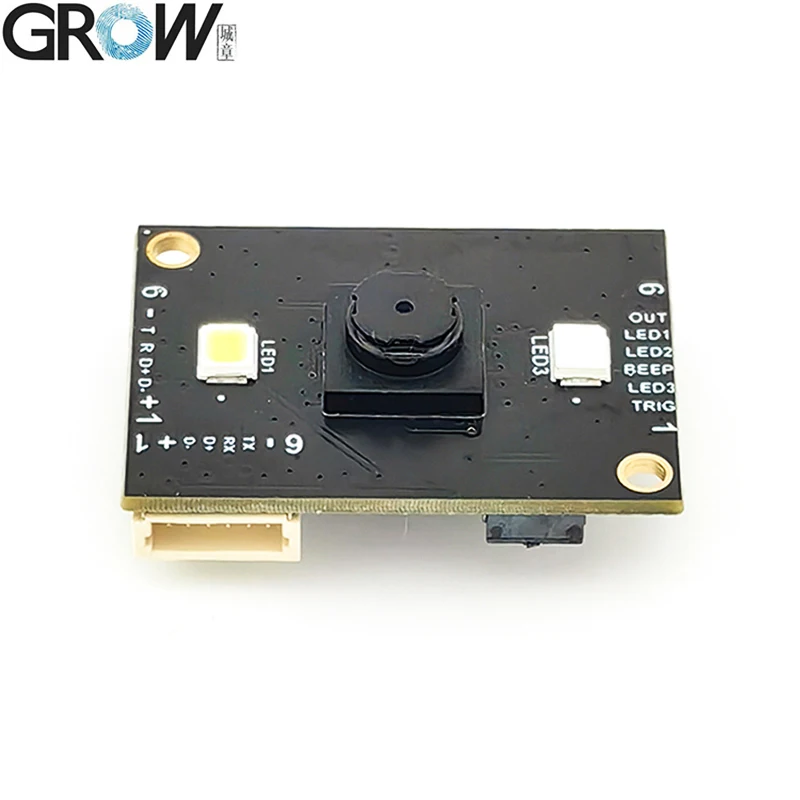 GROW GM805 Series DC5V USB/TTL232 Interface 1D/2D QR Bar Code Reader PDF417 Barcode Scanner Module for Arduino Windows Android