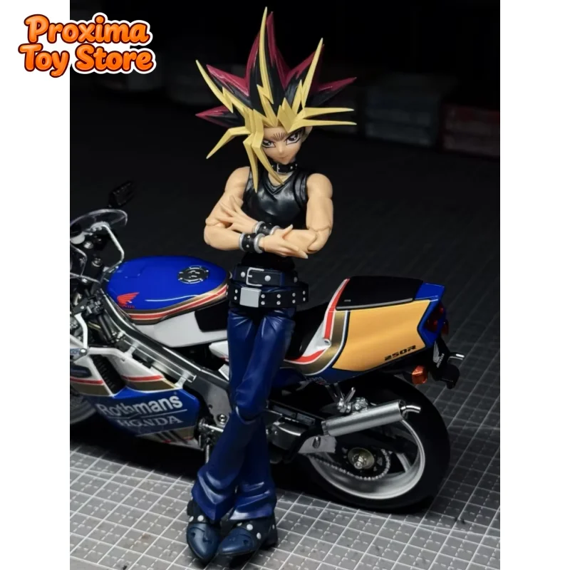 

Коллекционная фигурка Bandai SHF Yu-Gi-Oh! Атем, оригинальная, подвижная, из ПВХ, модель аниме-персонажа, подарок, украшение для стола