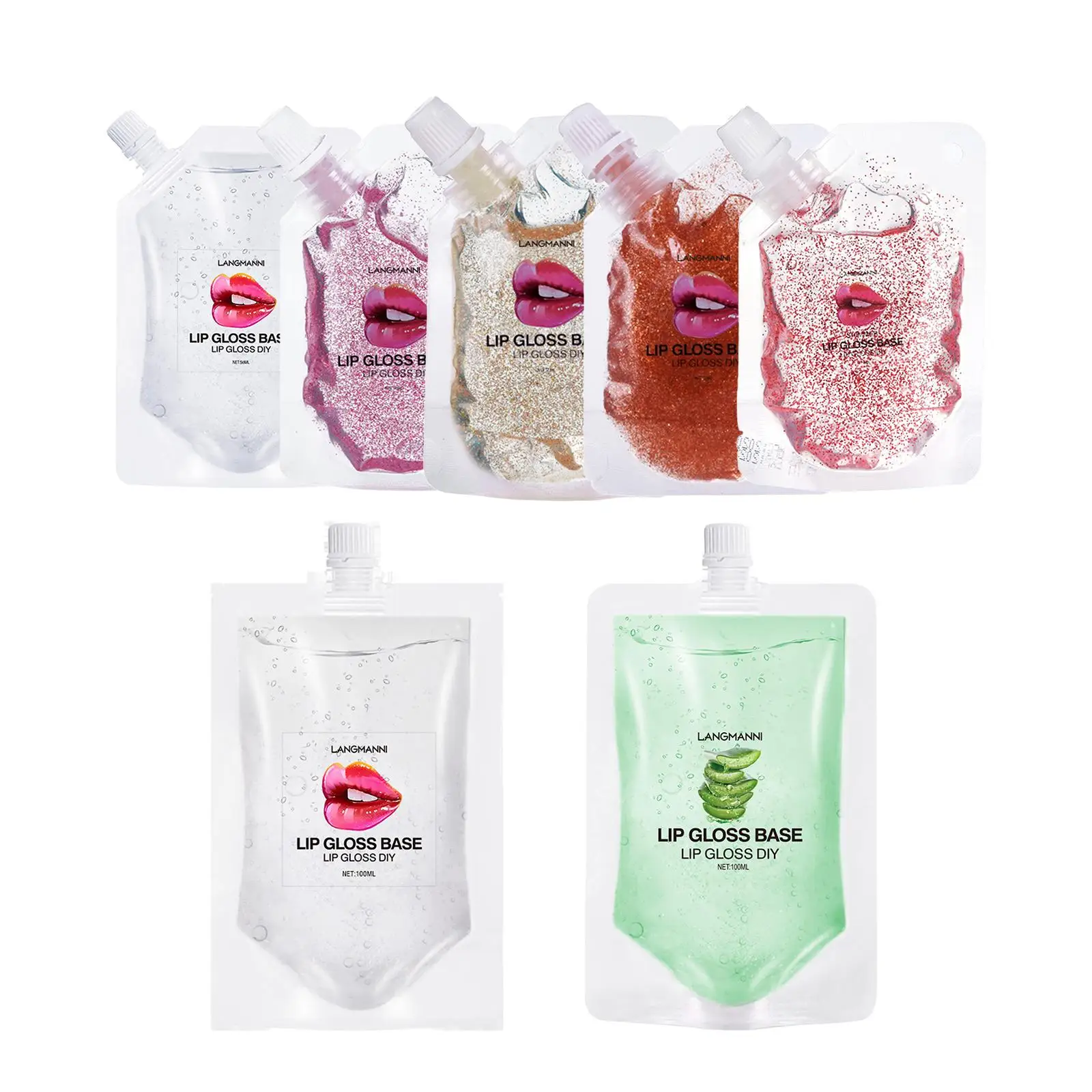 Lipgloss Basisolie Hydraterend Voedend Niet-plakkerige lippenstift DIY maken