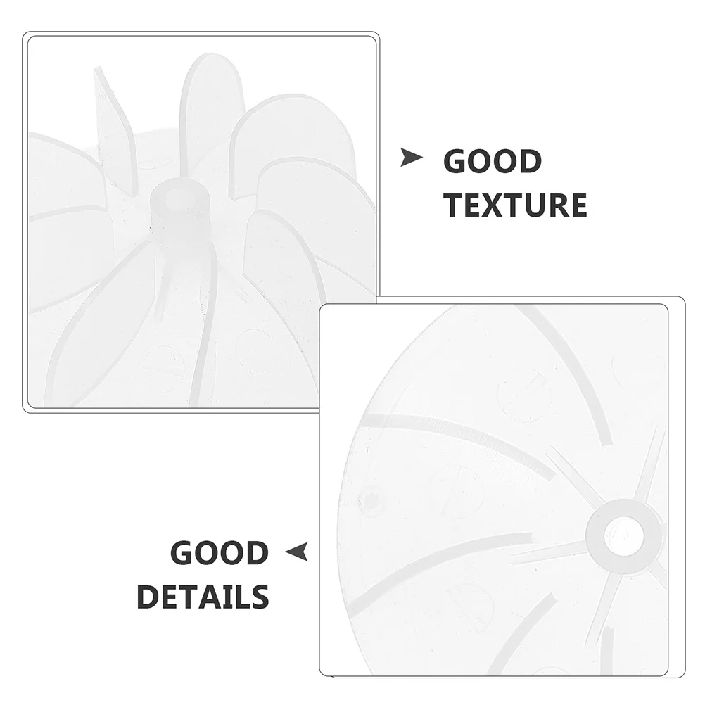 30 Stück Haartrockner-Lüfter-Ersatzblätter, optimierte Balance, niedrige Vibration für Schläger in Salonqualität, Kunststoff-Motorlüfter-Zubehör