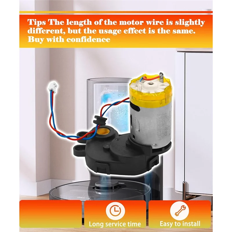 

AT19-Vacuums Main Brush Motor Compatible T8 T9 /T8 AIVI/T8/N8 Pro/N8 Pro Plus/N8 Series Robot Vacuum Replacement Parts
