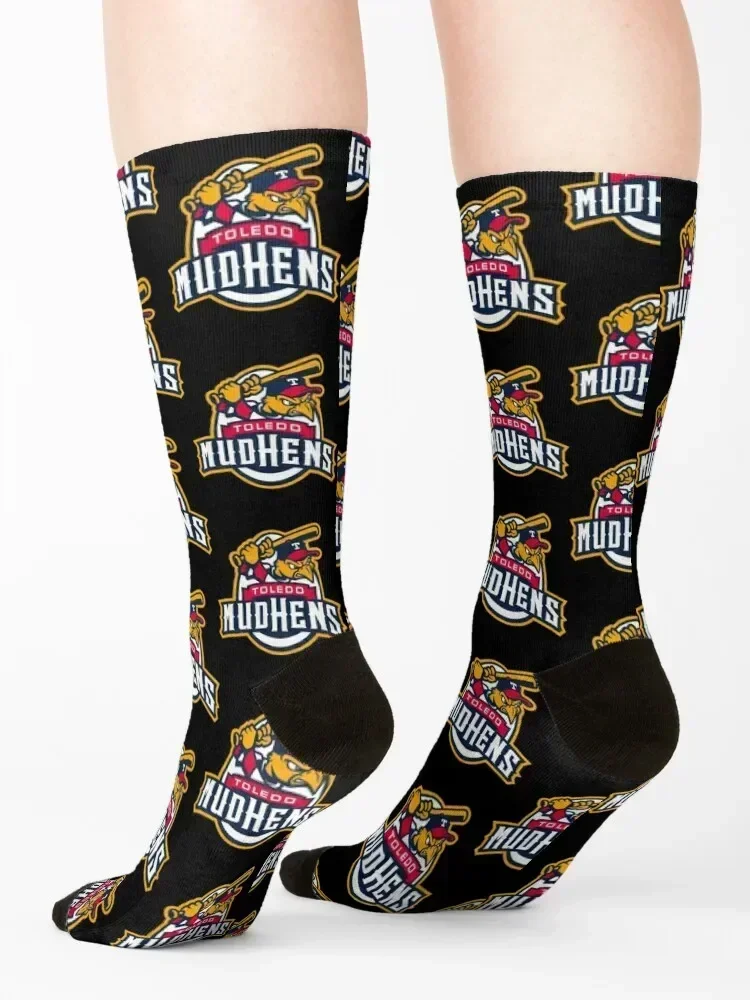 toledo mud hens,mudhens Classic Socks Run Sports Crossfit winter Socks Male Women's