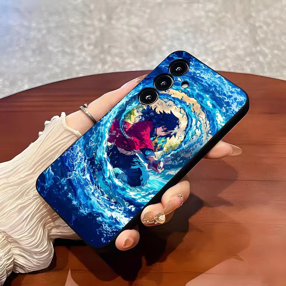 Anime G-Giyu Tomioka Handyhülle für Samsung A25 A13 A33 5G A54 A36 A35 A56 A52 A14 stoßfest Soft Cover