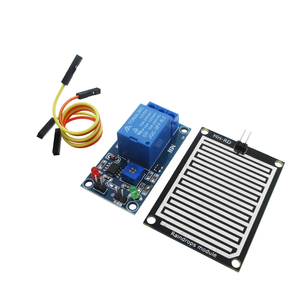 1pcs DC 12V Rain water sensor module + Relay Control Module