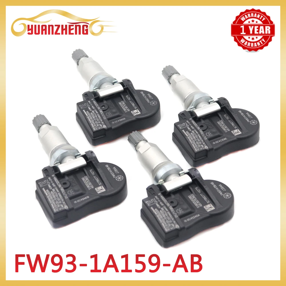 TPMS Tire Pressure Sensor 433MHz FW93-1A159-AB For Jaguar F-Type XE XF XJ Roewe ei6 i6 RX5 Land Rover Range Rover Discovery
